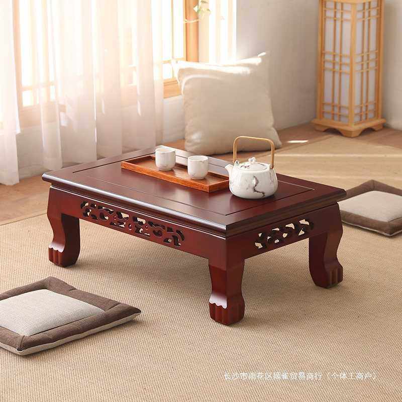 包邮实木榻榻米茶几飘窗桌简约小桌和室桌窗台桌日式地台炕桌矮桌