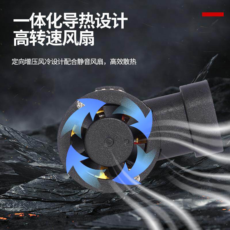 跨境供应大功率直插360度发光高量度9005汽车led大灯前照灯