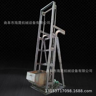 混凝土垂直输送机 垃圾桶翻斗式上料机 煤碳石子斗提升机