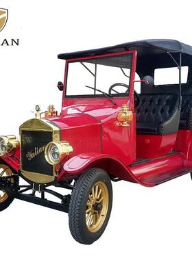 电动四轮车T型古典老爷车厂家CE认证观光车Electricvintagecar