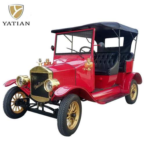 电动四轮车T型古典老爷车厂家CE认证观光车Electricvintagecar