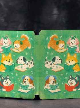 适用kindle保护套paperwhite6第12代保护壳kpw6青春版colorsoft3/4/5套7英寸voyage壳子558咪咕oasis2/3卡通