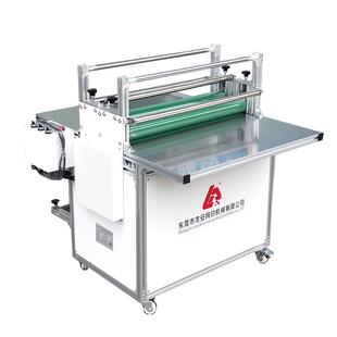 龙安LA700G双辊双面对裱机广告覆膜机双面胶常温贴胶机压膜机