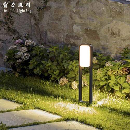 草坪灯led简约现代户外防水庭院别墅花园小区园林景观公园草地灯