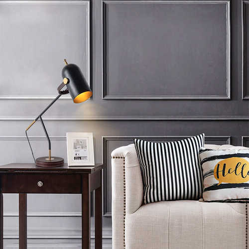 后现代简约台灯创意设计师样板房卧室沙发阅读护眼书桌办公台灯具