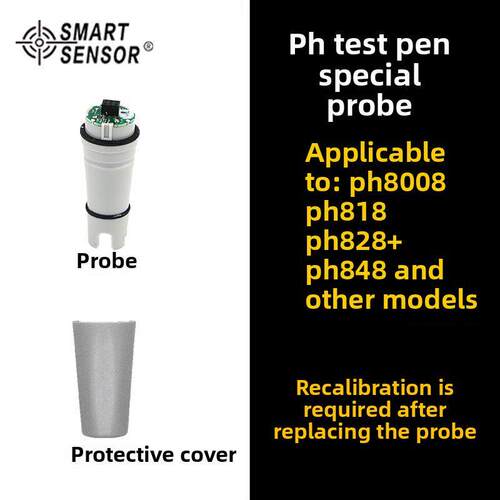 Xima Ph测试笔探针Ph808.Ph818.Ph828.Ph838。Ph848水质测试仪探