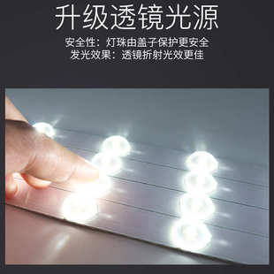 led灯条长条贴片灯带条替换吸顶灯灯芯灯板灯片透镜替换客厅LED灯