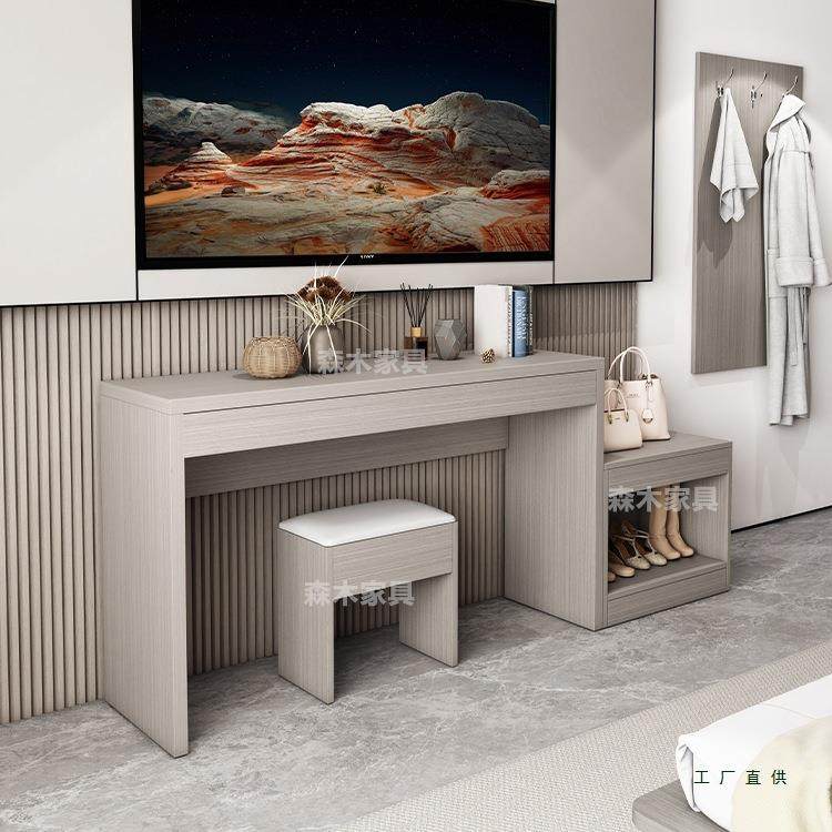 酒店电视柜组合宾馆单间标间全套家具民宿旅馆客房专用桌子定 制