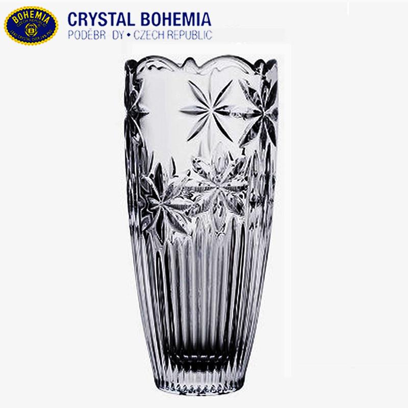 捷玻进瓶口BOHEMI克A水晶璃家居台面水培花富贵竹花水果23930.30
