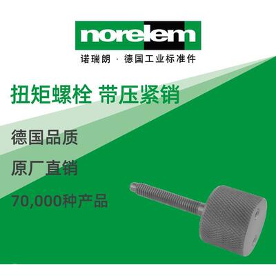 norelem德国原厂诺瑞朗NLM07130扭矩螺栓带压紧销