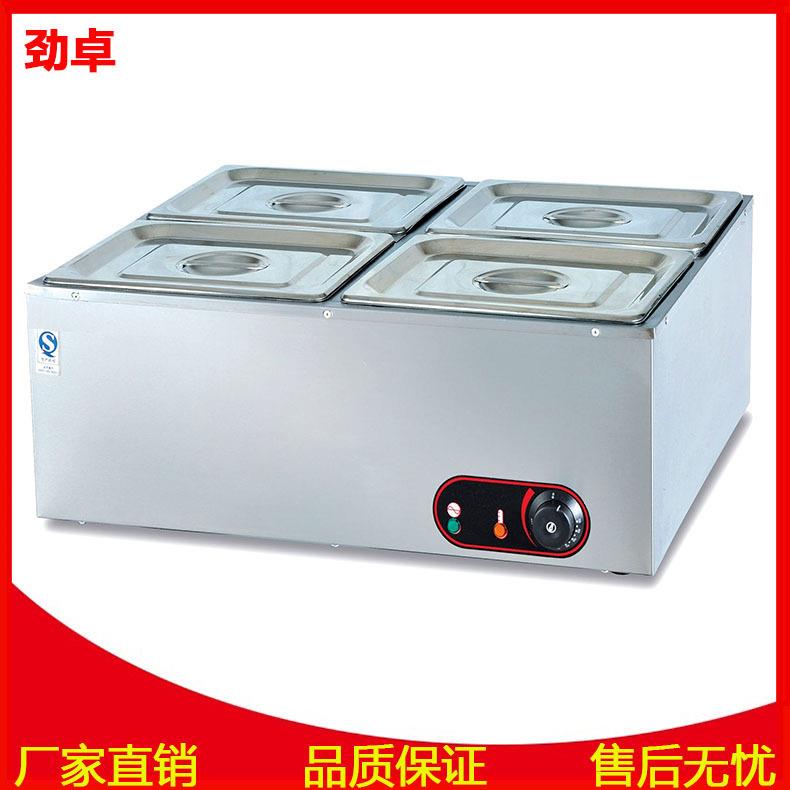 EH-4台式四盆不锈钢保温汤池电热保温售卖台自助餐保温柜