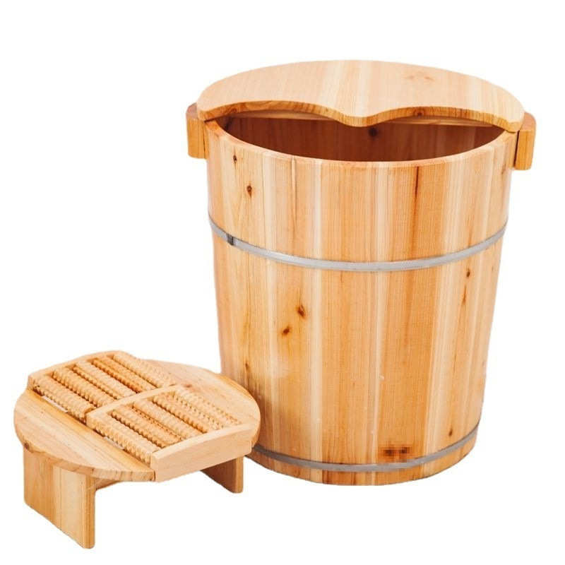 泡脚桶木桶足浴桶家用洗脚盆木盆木盆一件起批包邮