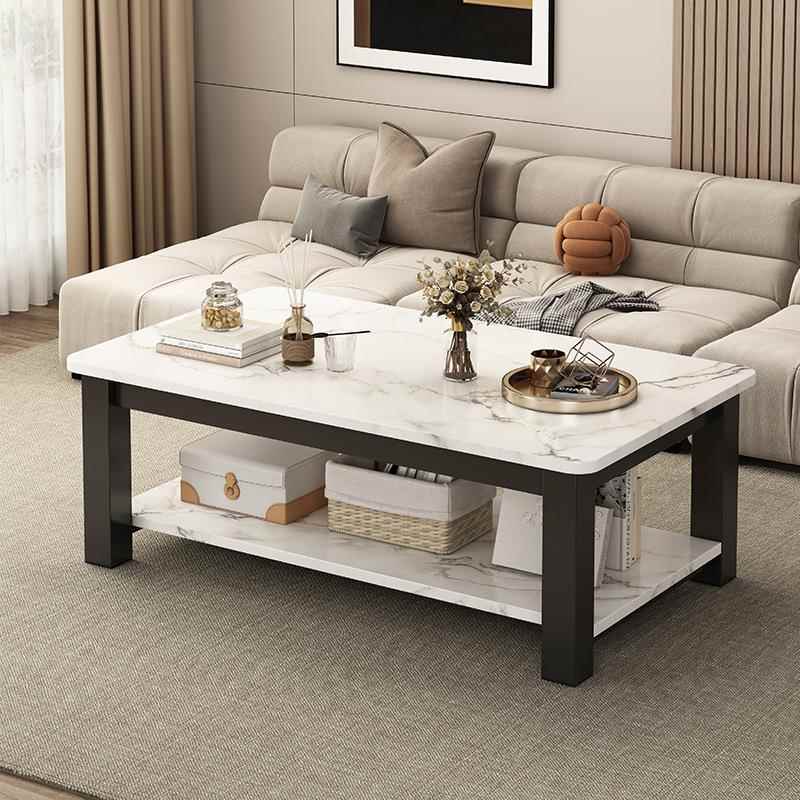 茶几办公室用接待小茶桌客厅2025新款轻奢高级感钢化玻璃茶几桌子