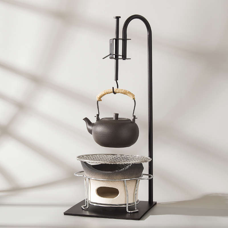 2024新款 围炉煮茶烤火炉套装 炭火泥炉提梁煮茶烧水壶器具全套装