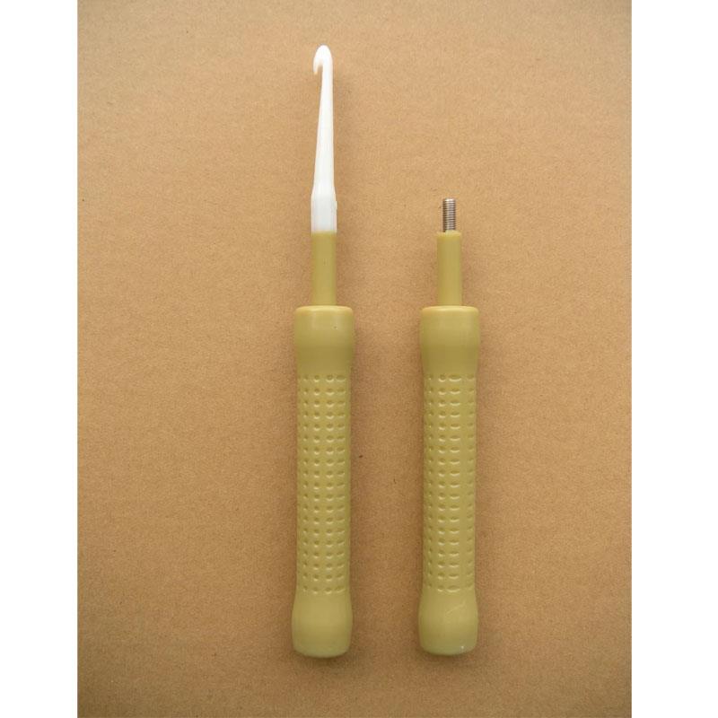 黄色手柄钩针环形电感线圈绕制工具 变压器磁环钩针 滤波器卷线棒