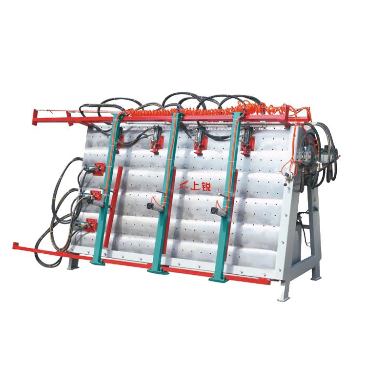 上全锐自动门窗框合架组装机门组机组框窗机液压双面框MH2210架组