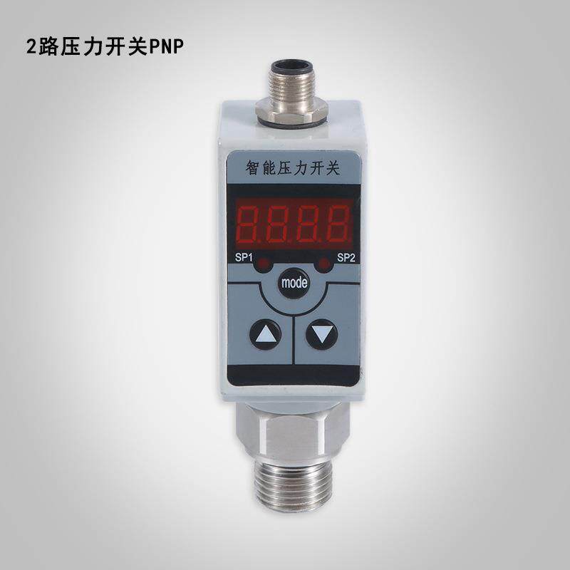 压力开关传感器带显示油压气压控制器电子压力继电器高精度耐高温