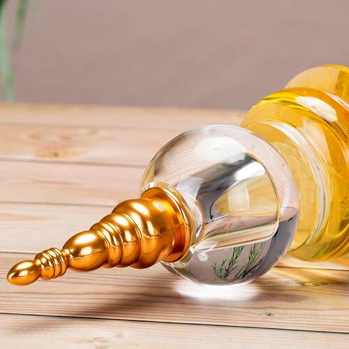 水晶舍利塔带发光底座宝瓶供奉供佛佛塔LED发光佛塔