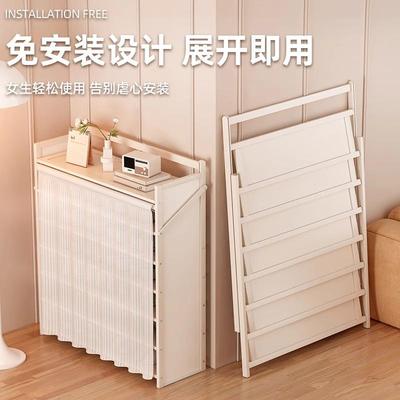 适合放阳台的鞋柜免安装一梯一户门口外面拉伸鞋柜美容院专用鞋柜