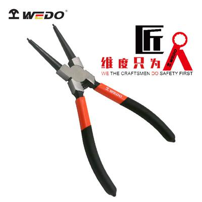 维度WEDO穴用直口卡簧钳WD377铬钒钢