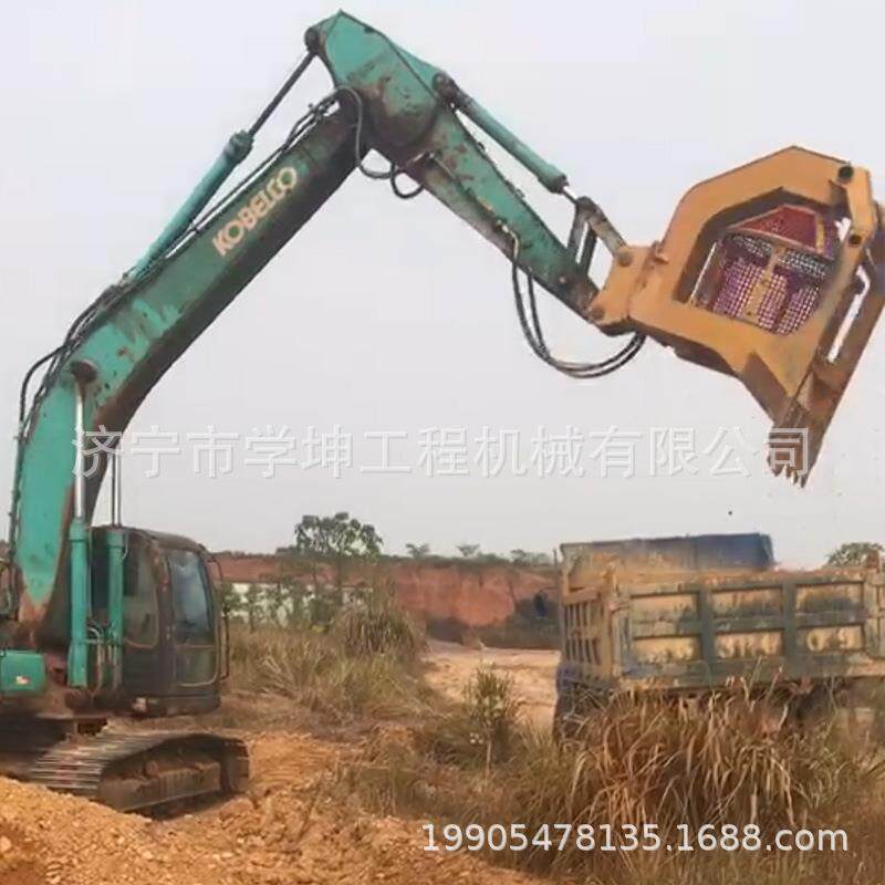 优惠滚筒筛分斗挖机筛分斗洗煤洗沙物料分拣质量保证