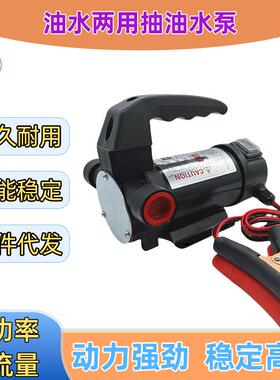 14692V24V220正反电动自转吸式抽泵油V泵小型自吸泵加油泵抽水抽