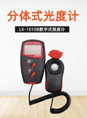 欣宝LX-1010B照度计  亮度测试仪 高精度光照度仪 分体式测光仪