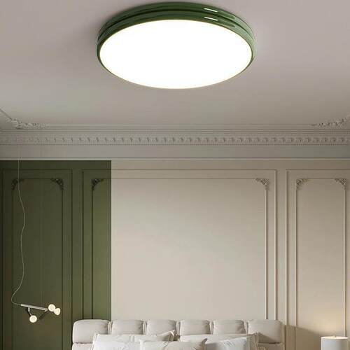 法LM3429主式卧室吸顶灯光谱奶油风全卧儿童房灯简约眼现代书房间