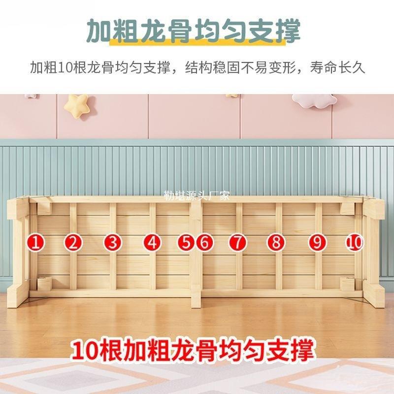 折无品牌/加宽加床拼接床边床家用婴儿床宽儿童叠成床双人午休床