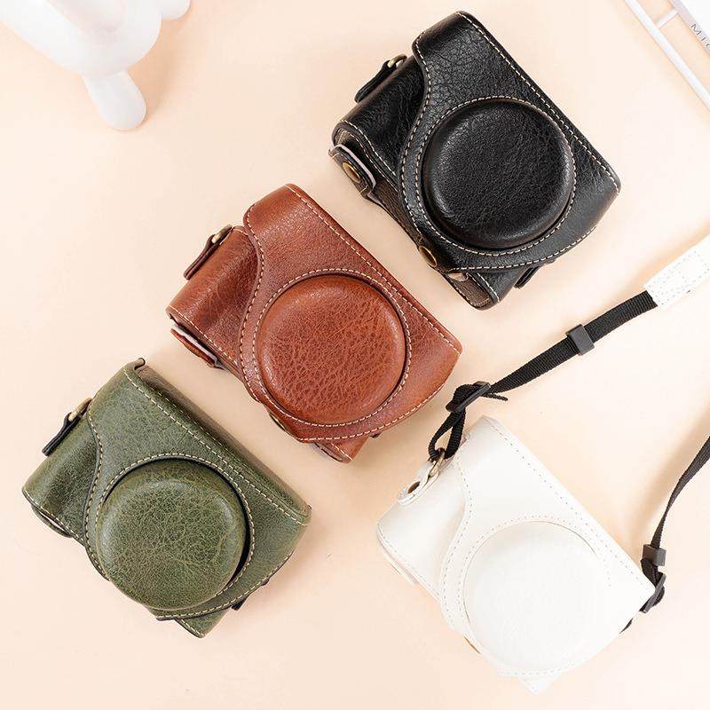 适用于索尼数码相机ZV1F/ZV1M2微单相机包ZV1一代专用保护套ZV1F全包防摔皮套ZV1二代单反相机套挂绳