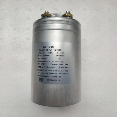 厦门法拉C66R1157JR12700330VAC150UFC67薄膜滤波电容新货