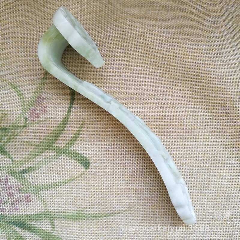 摆设家居如意玉石摆件工艺品玉如意办公室工艺品家居装饰蓝田玉