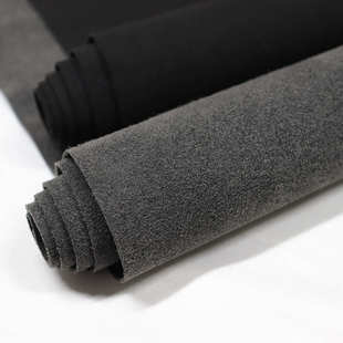 博源彩色导电绒面超纤皮革电工矿工户外作业工程用可触屏手套面料