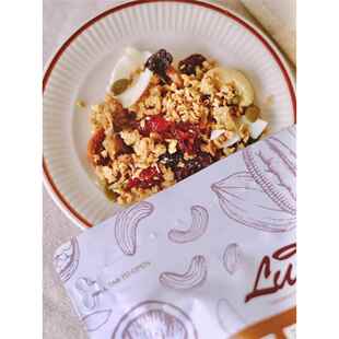 德国Lursy乐思Granola坚果燕麦片0反式脂肪酸0防腐剂早餐免煮