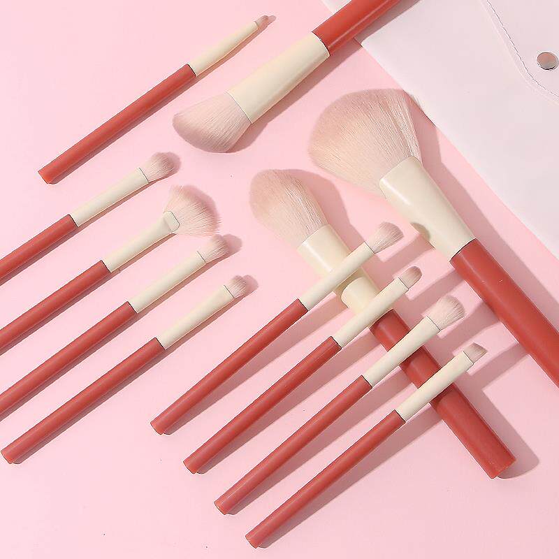 12支丨沧州假日系列化妆刷套装全套超柔软毛化妆师专用眼影散粉刷