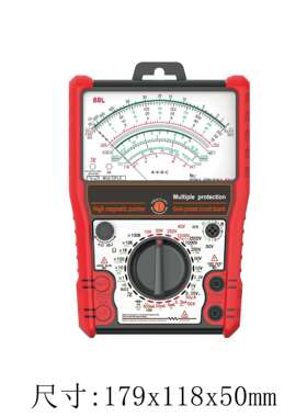 外贸版指针万用表88L通断电容音频hFE红外遥控LED稳压管自恢复