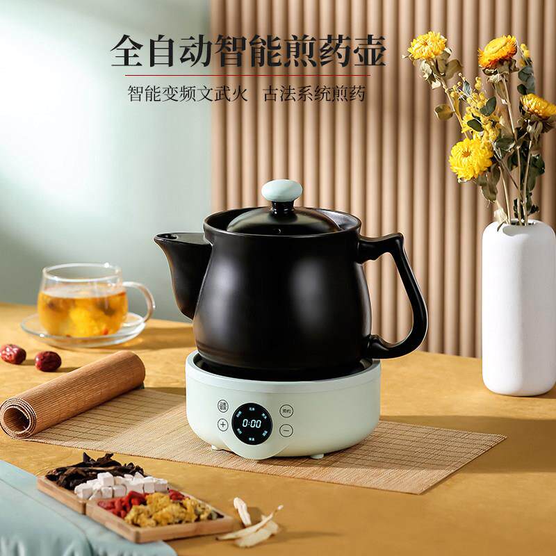 全自动煲中药电煎壶家用煎药壶两件式陶瓷砂锅熬药药罐电子药煲智