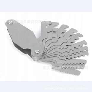 GAGE14片英制Tr螺纹样板规29度T型螺纹规 PITCH 不锈钢ACME SCRE