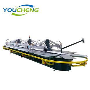 6色24工位椭圆印花机厂家现货椭圆丝网印花机服装 印花 短袖