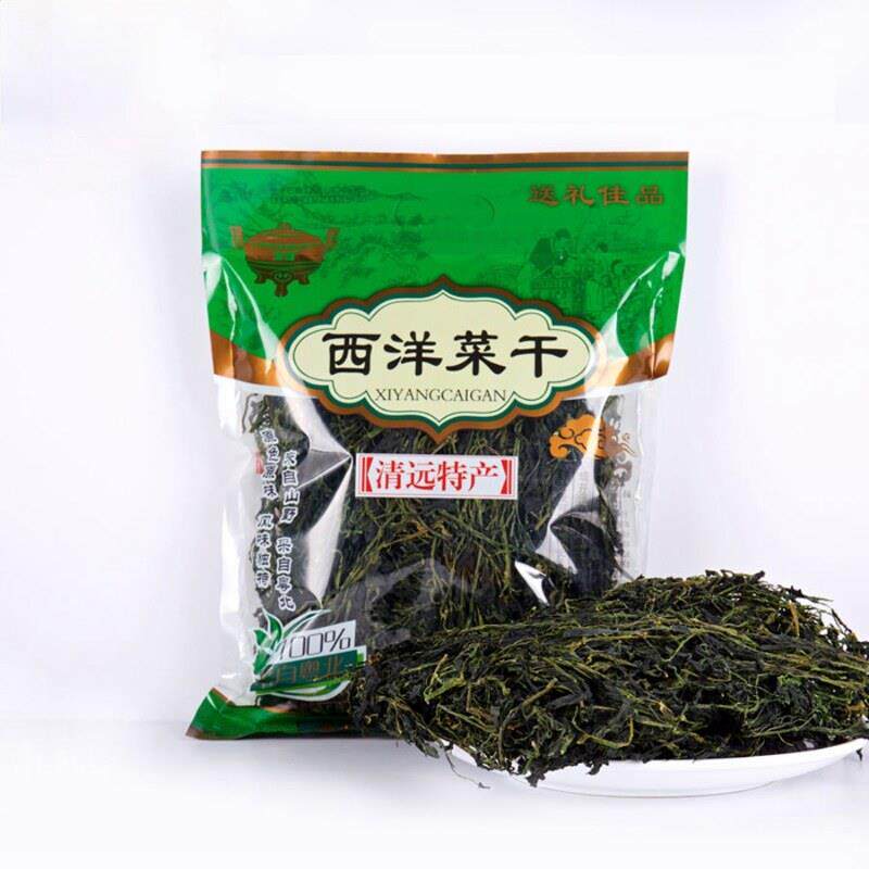 新日期鼎福农家风味西洋菜干 广东煲汤料200克包装