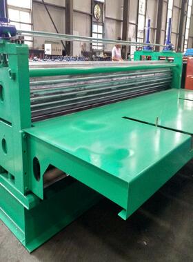 出口J550高强板横压波纹瓦压瓦机薄板横压机波纹瓦辊压成型机