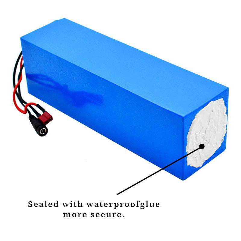 电动自行车电池 13S4P 48v12Ah18650锂离子电池组 13串3并T插头