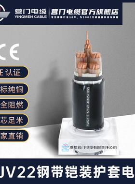 YJV22-26/35KV交联乙烯绝缘钢带铠装聚氯乙烯护套电力电缆耐火