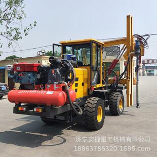 940装 护栏打桩机大功率护栏打拔钻一体机打桩拔桩钻孔 载式