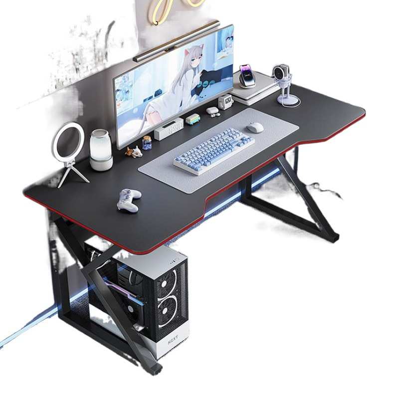 简易电竞桌子电脑桌台式家用办公桌椅套装简约卧室书桌学习写字桌