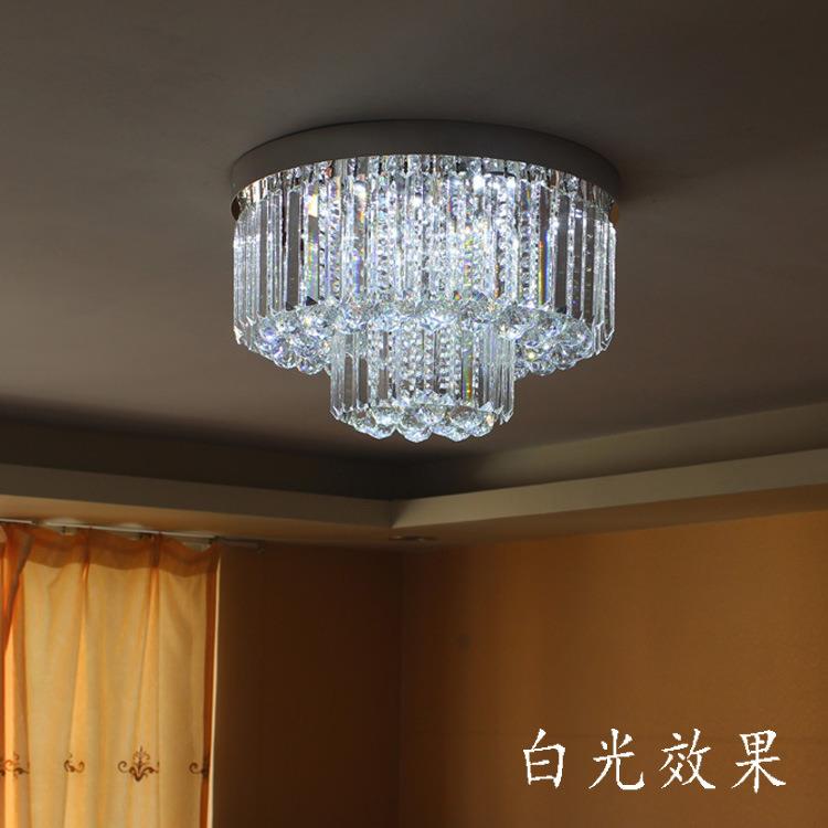 跨大境大气圆水形XY304客厅层晶灯卧室吸顶灯双入户过道灯酒店售