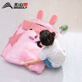 北山狼户外露营儿童睡袋 夏令营午休隔脏保暖防踢被适用14岁以下