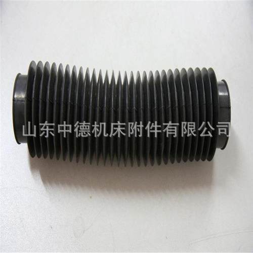 厂家气缸防尘罩尼龙革圆形伸缩防护罩气杠保护罩油缸防尘套