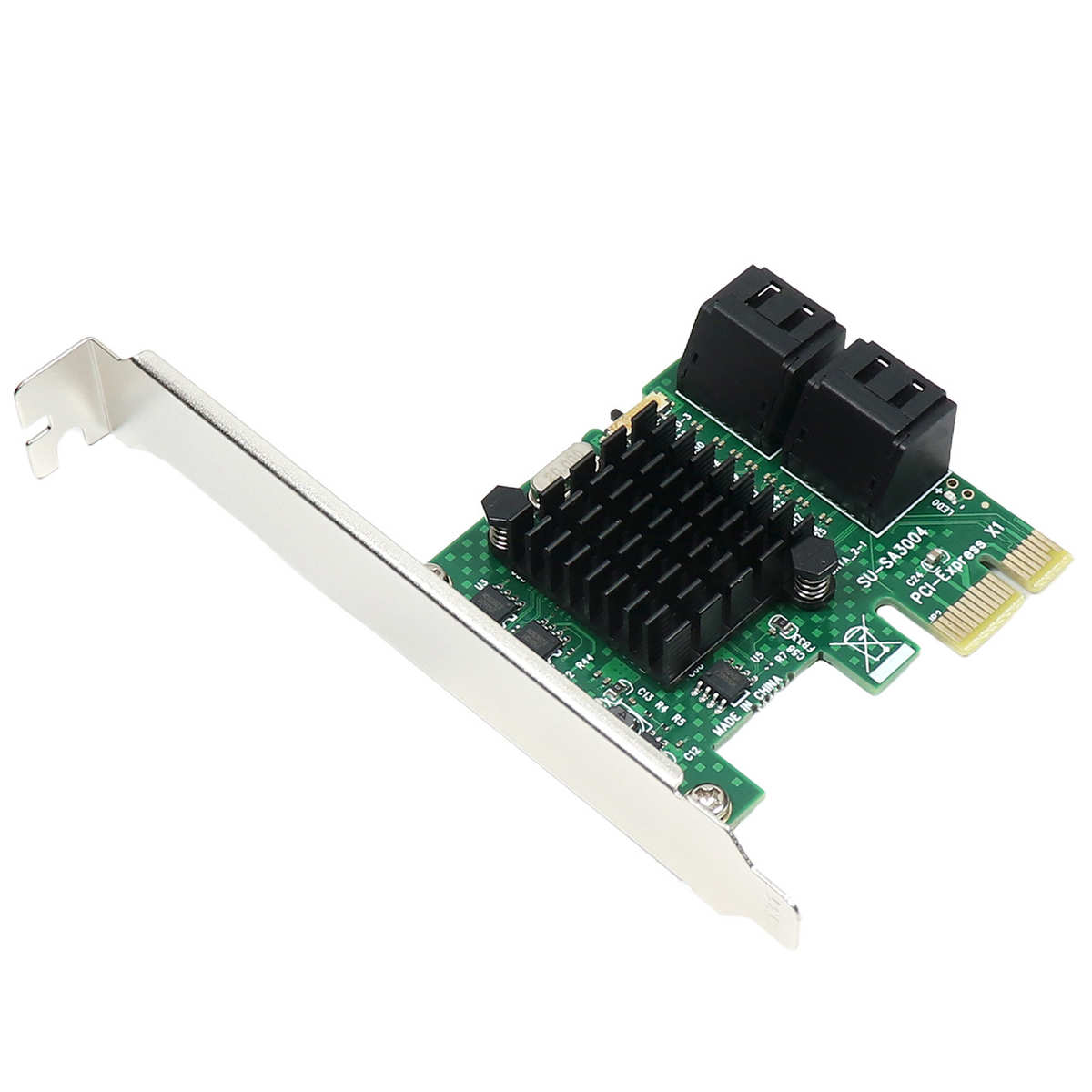 厂家直销PCIE转SATA3.0扩展卡 PCI-E转四口SATA3.0转接卡 SATA 扩