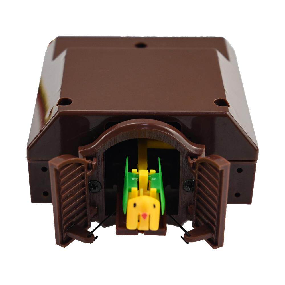 谷鸟钟表石时英机芯咕咕光整点报OLA-0859电子挂控钟时钟装饰画布